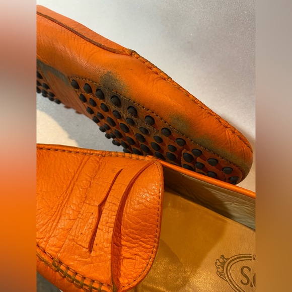 TODS drivers loafers slip-ons leather authentic - Picture 5 of 7